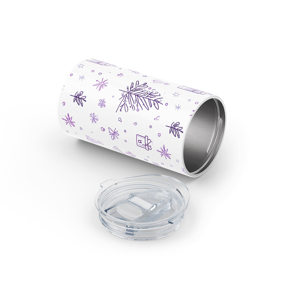Light Purple Christmas 340ml Reusable Cup By Hydronair