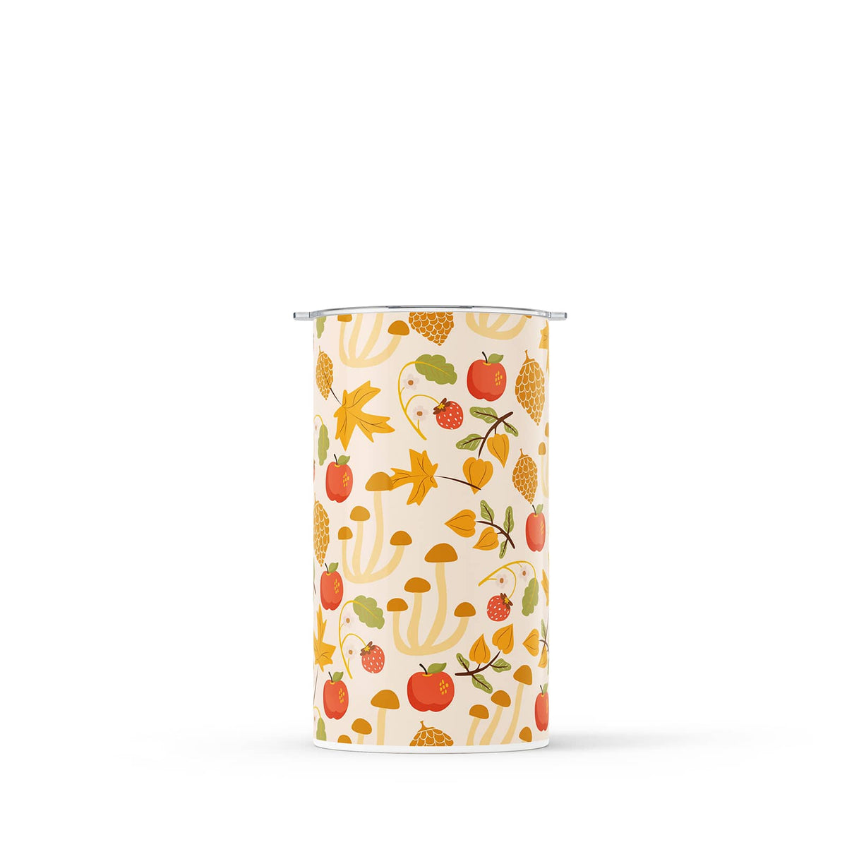 Light Yellow Autumn 340ml Reusable Coffee Cup By Hydronair 