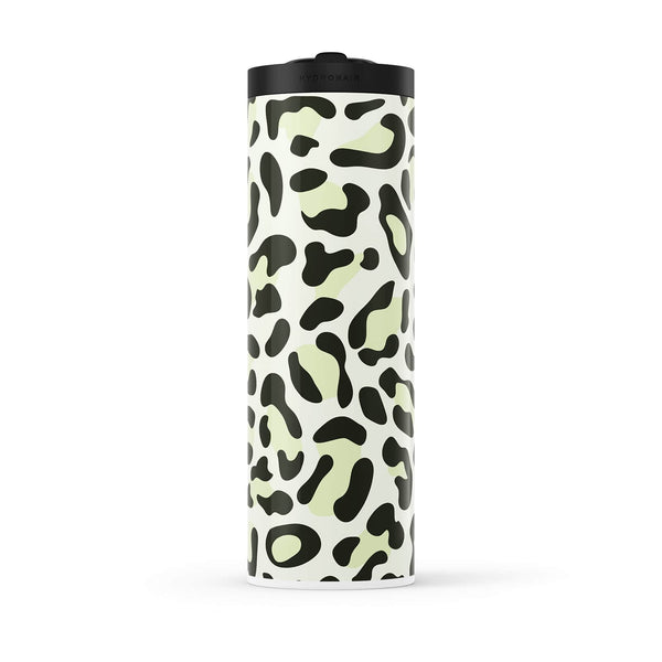 Lime Animal Print 560ml Water Bottle By Hydronair