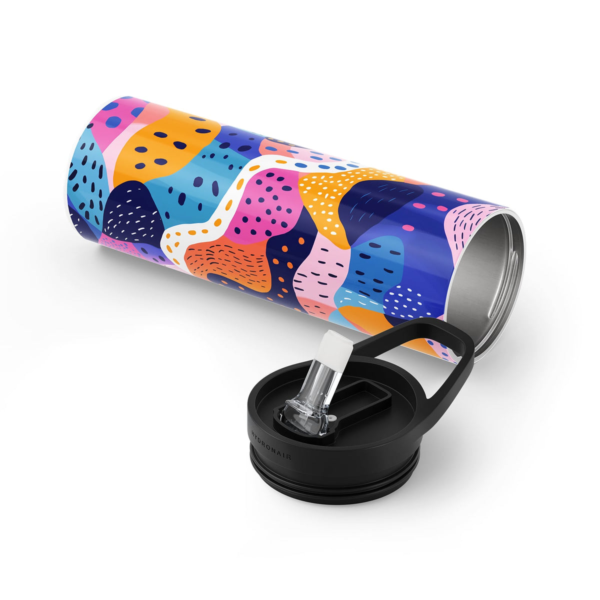 Mixed Abstract 560ml Bottle By Hydronair