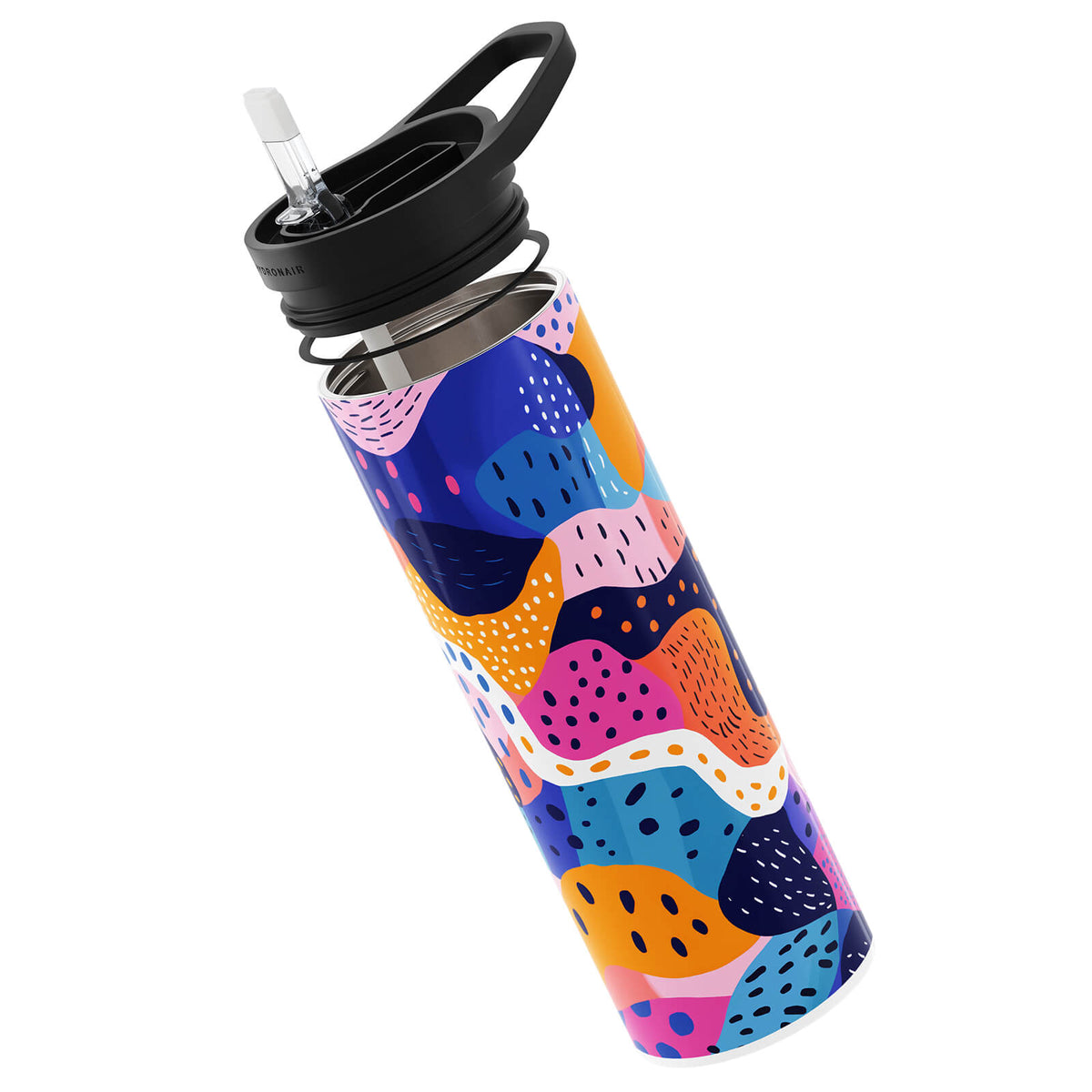 Mixed Abstract 560ml Reusable Bottle By Hydronair