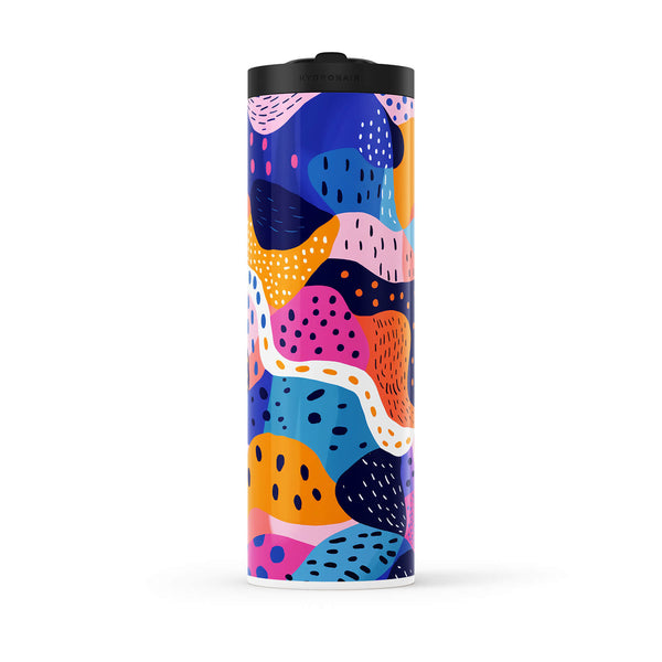 Mixed Abstract 560ml Water Bottle By Hydronair