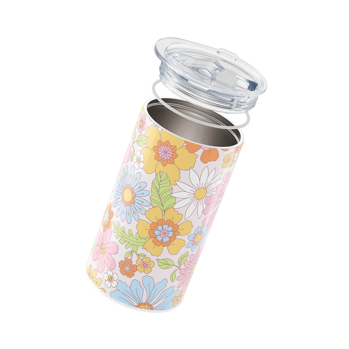 Multicolour Floral 340ml Coffee Cup By Hydronair
