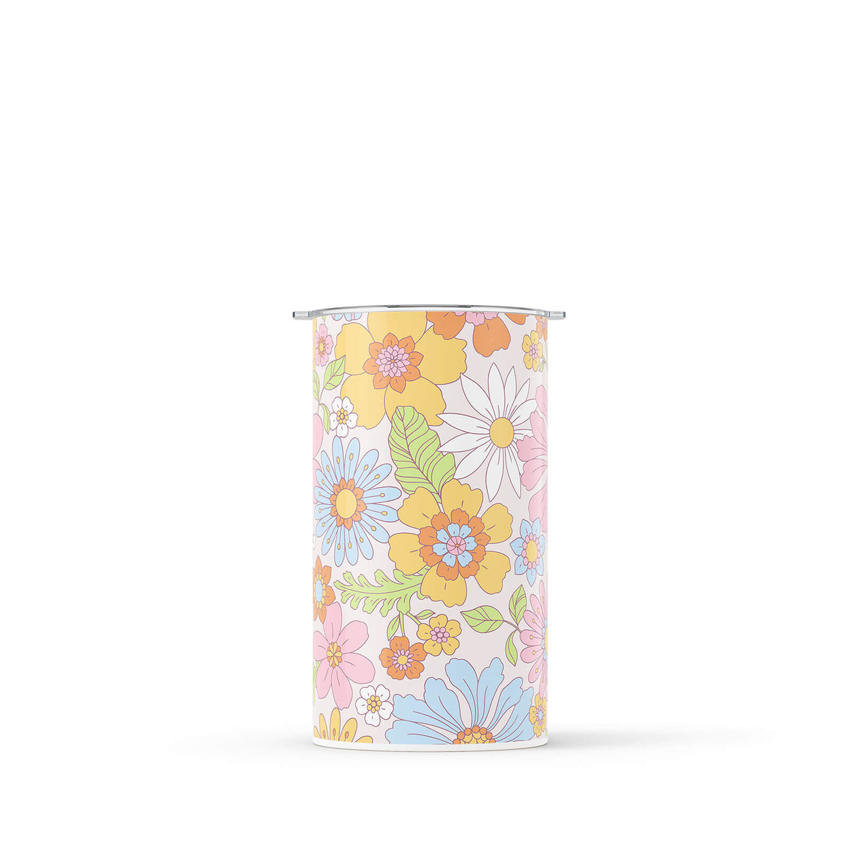 Multicolour Floral 340ml Reusable Coffee Cup By Hydronair