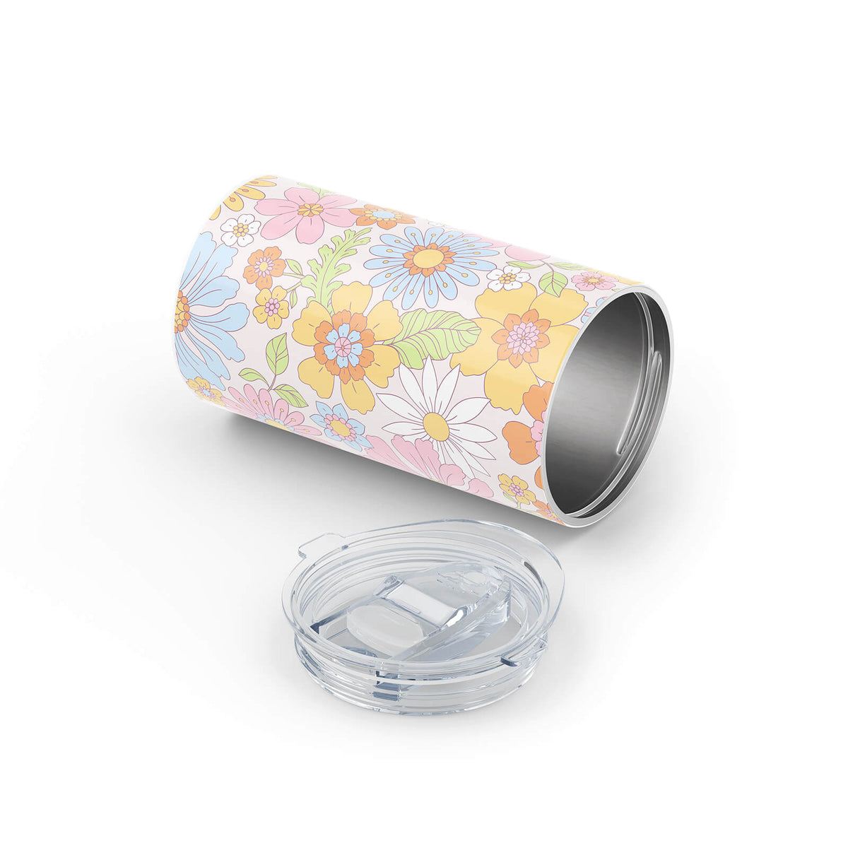 Multicolour Floral 340ml Reusable Cup By Hydronair