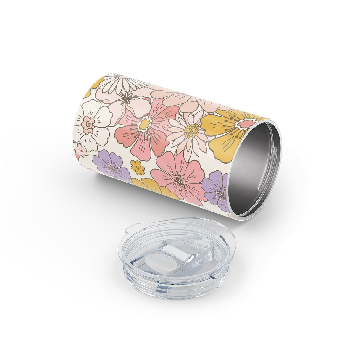 Multicolour Floral 340ml Reusable Cup By Hydronair
