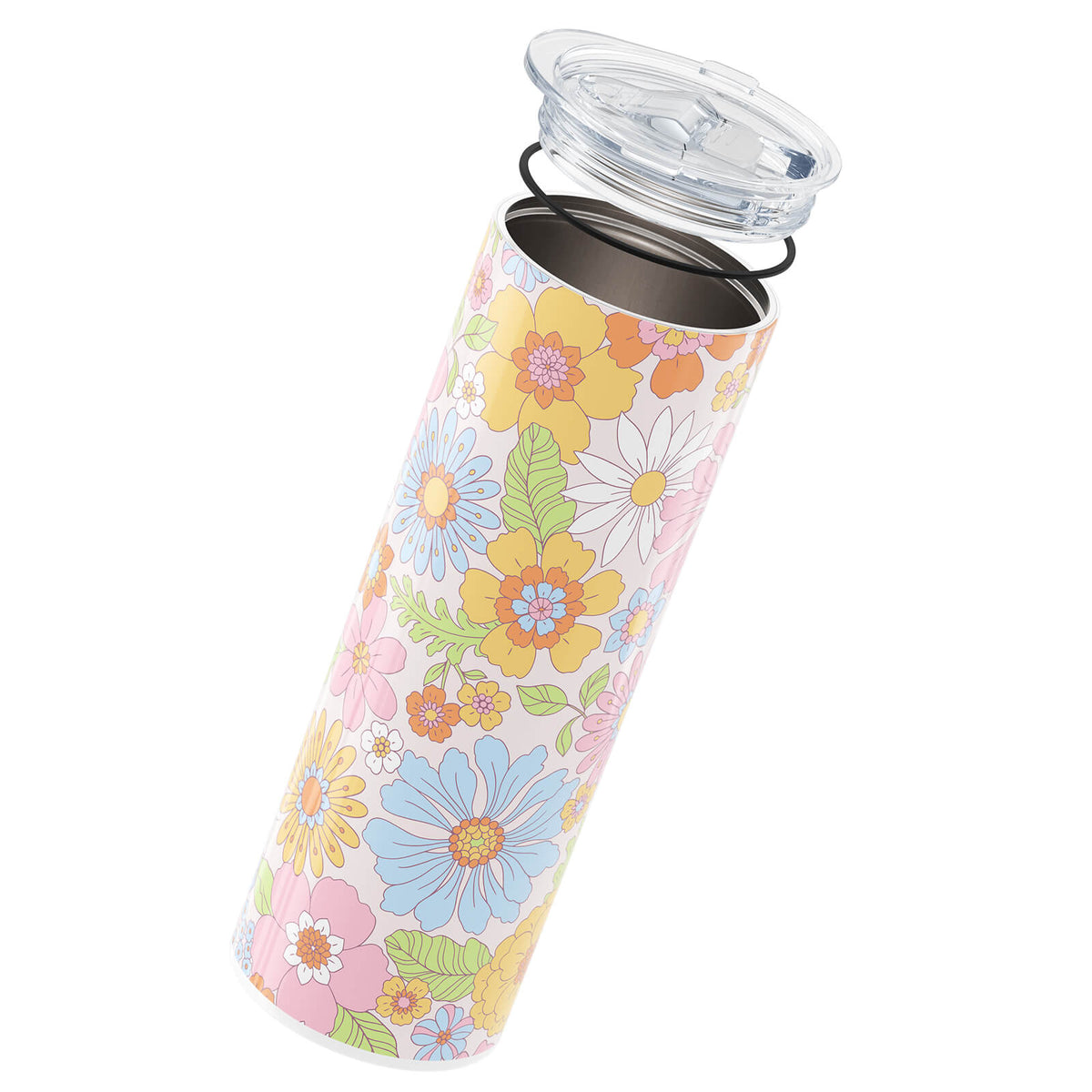 Multicolour Floral 560ml Cup By Hydronair