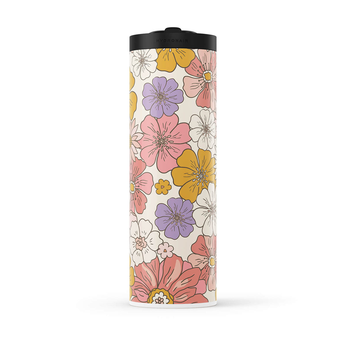 Multicolour Floral 560ml Water Bottle By Hydronair