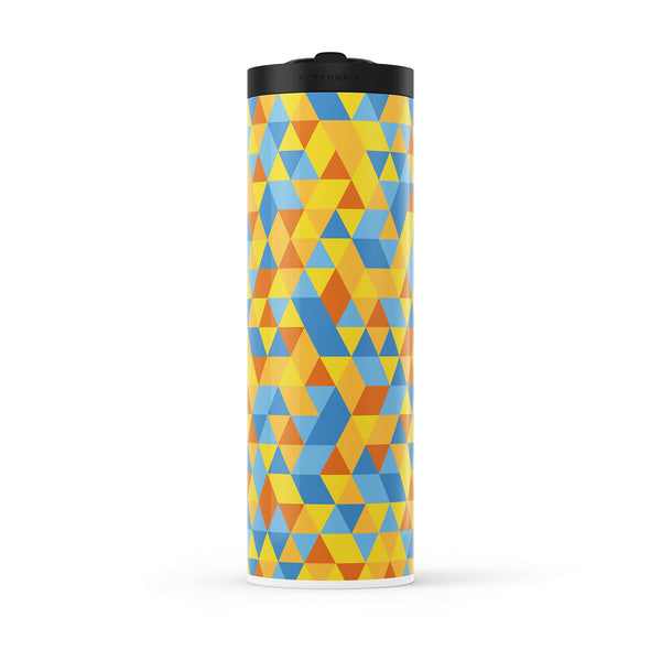 Multicolour Geometric 560ml Water Bottle By Hydronair