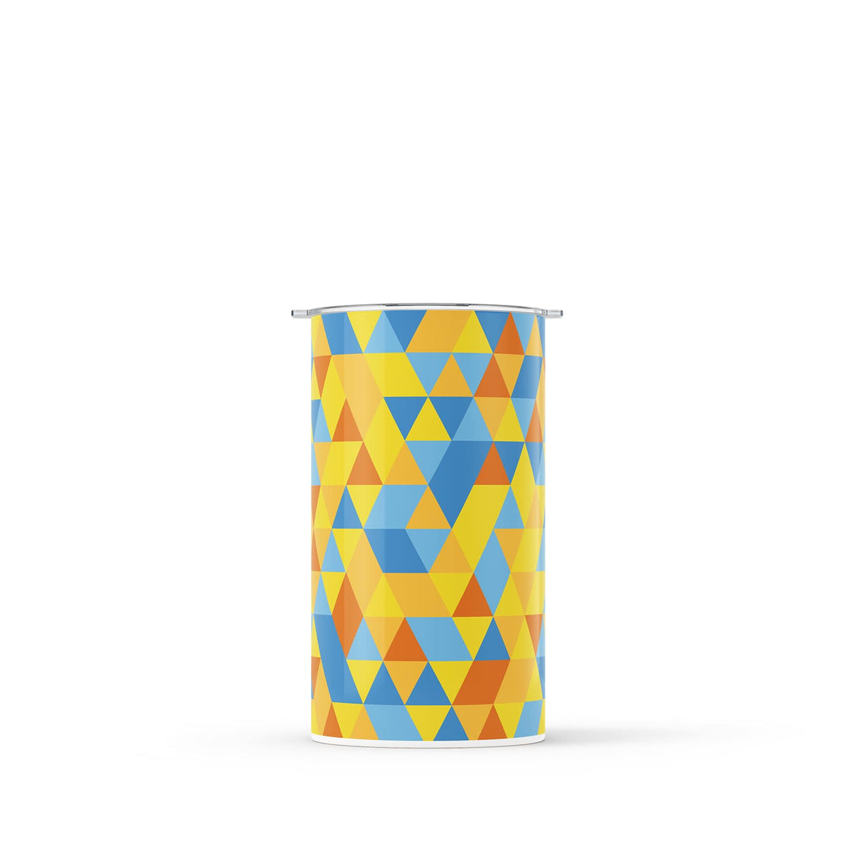 Multicolour Geometric 340ml Reusable Coffee Cup By Hydronair 