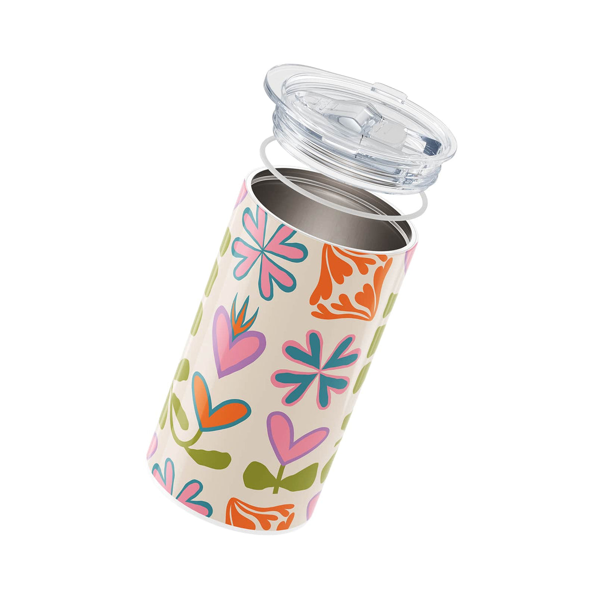 Multicolour Retro 340ml Coffee Cup By Hydronair