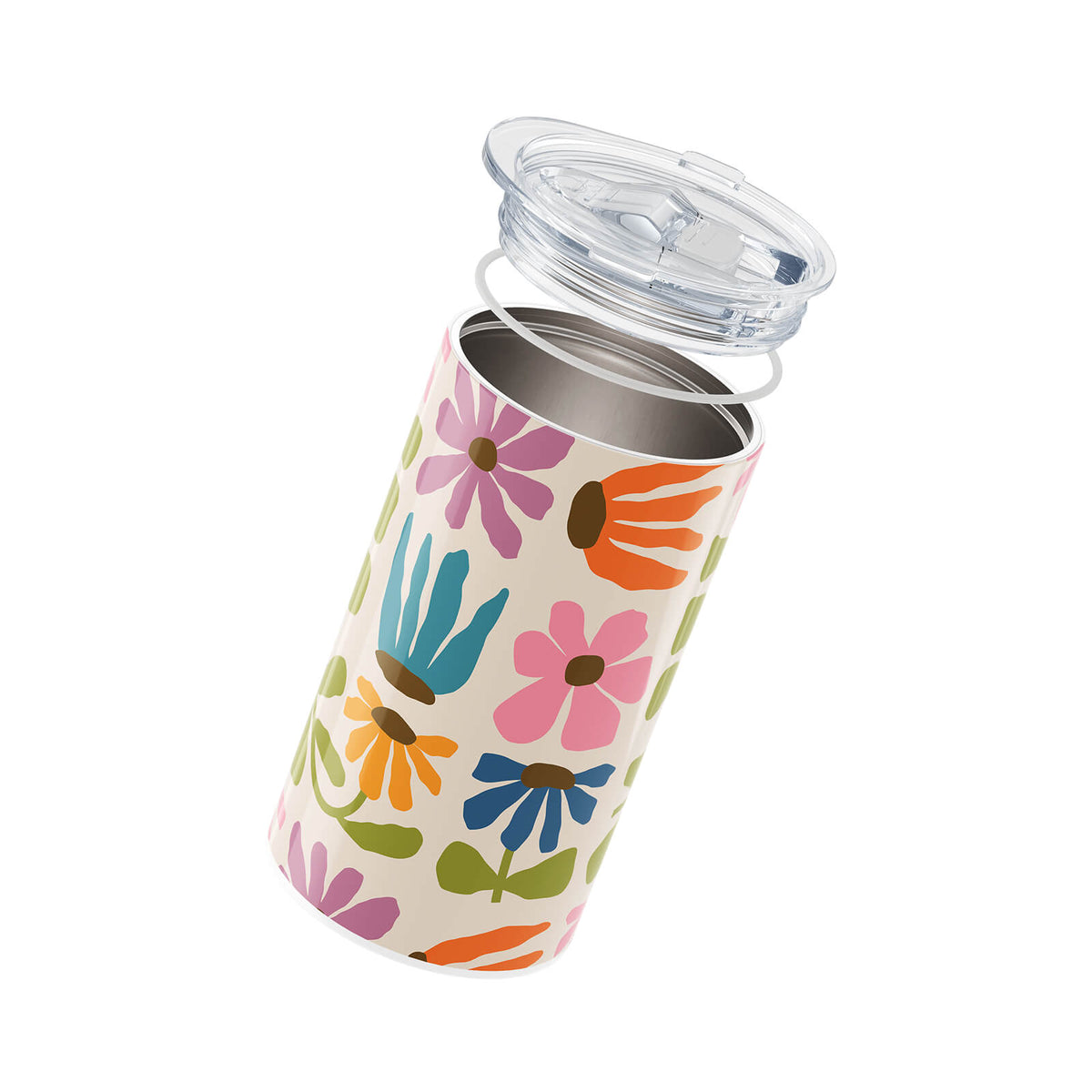 Multicolour Retro 340ml Coffee Cup By Hydronair