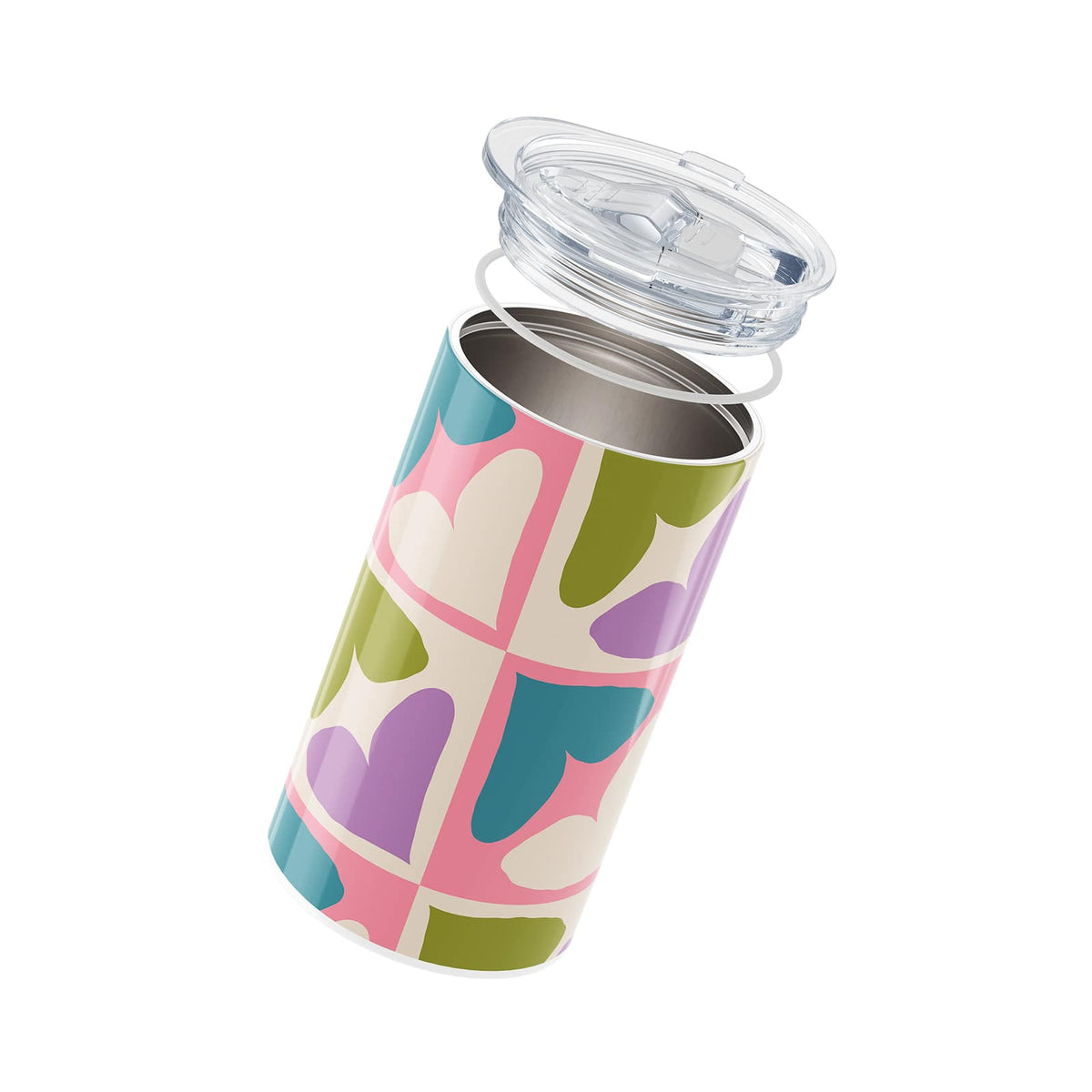Multicolour Retro 340ml Coffee Cup By Hydronair