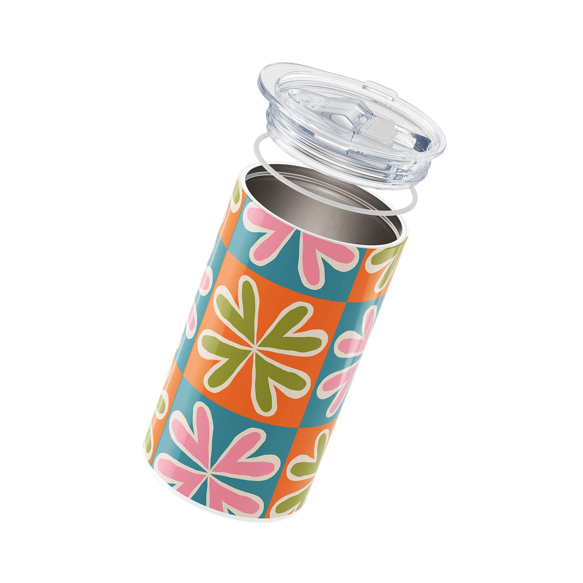 Multicolour Retro 340ml Coffee Cup By Hydronair