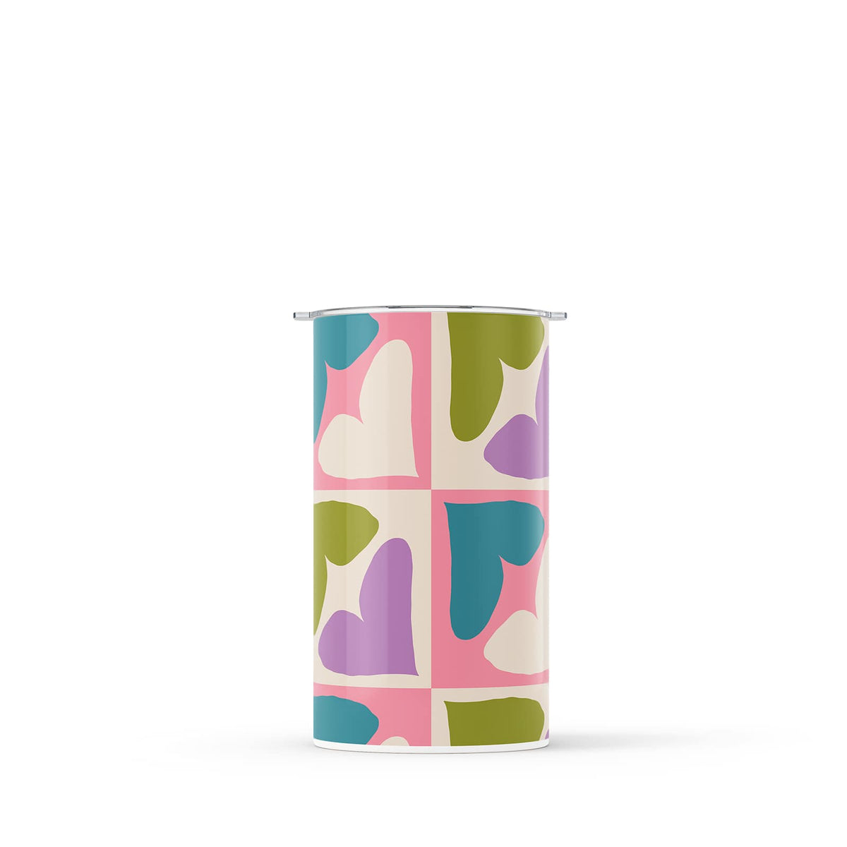 Multicolour Retro 340ml Reusable Coffee Cup By Hydronair