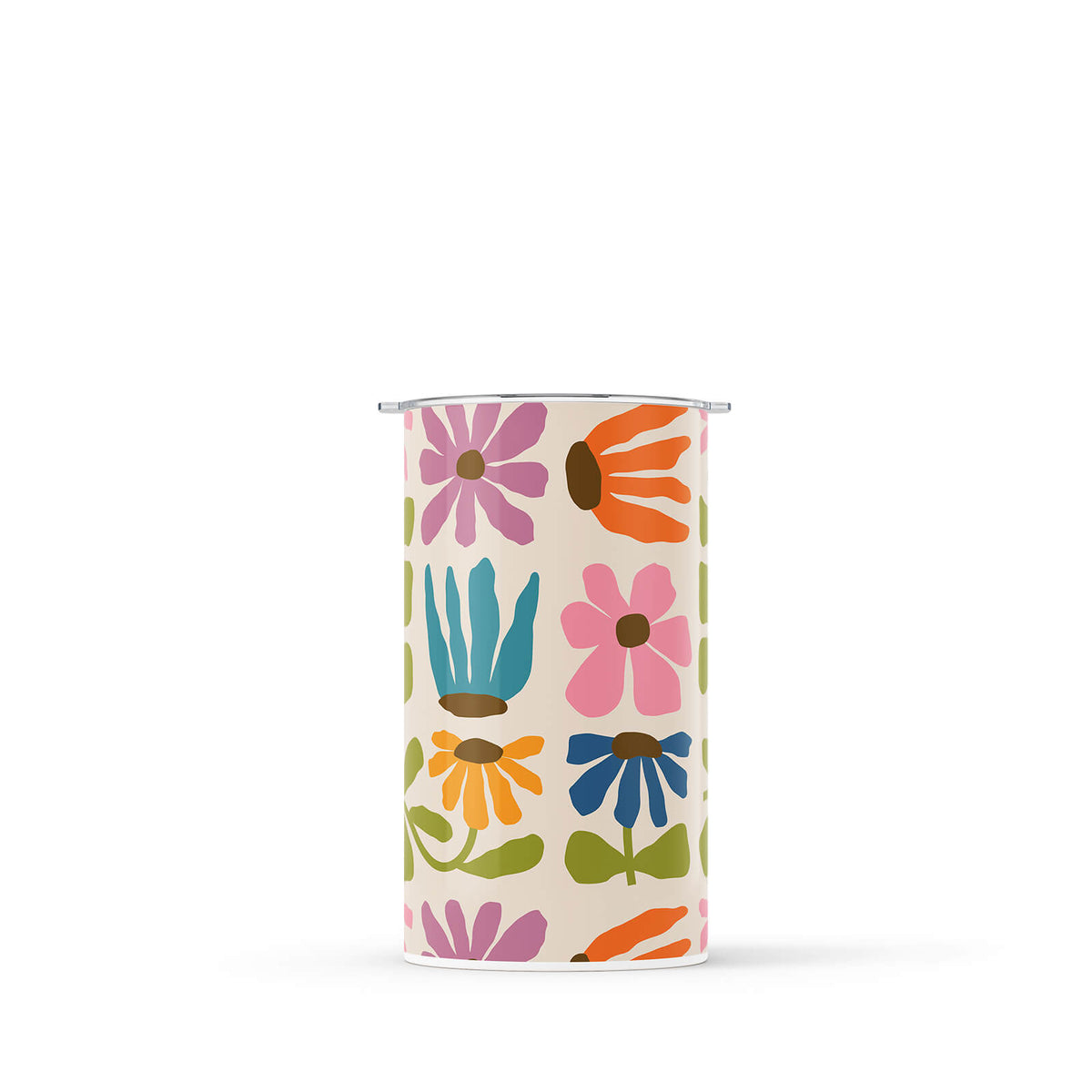 Multicolour Retro 340ml Reusable Coffee Cup By Hydronair