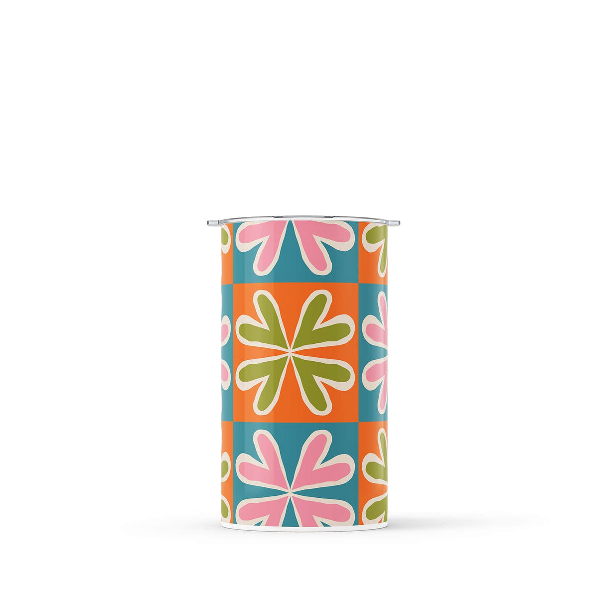 Multicolour Retro 340ml Reusable Coffee Cup By Hydronair