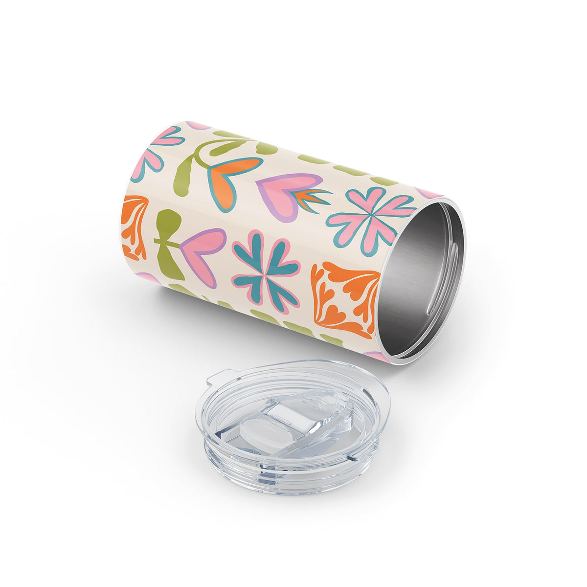 Multicolour Retro 340ml Reusable Cup By Hydronair