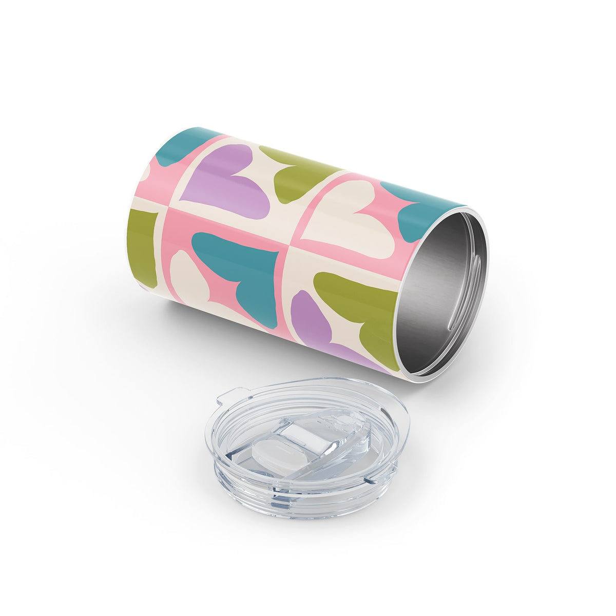 Multicolour Retro 340ml Reusable Cup By Hydronair