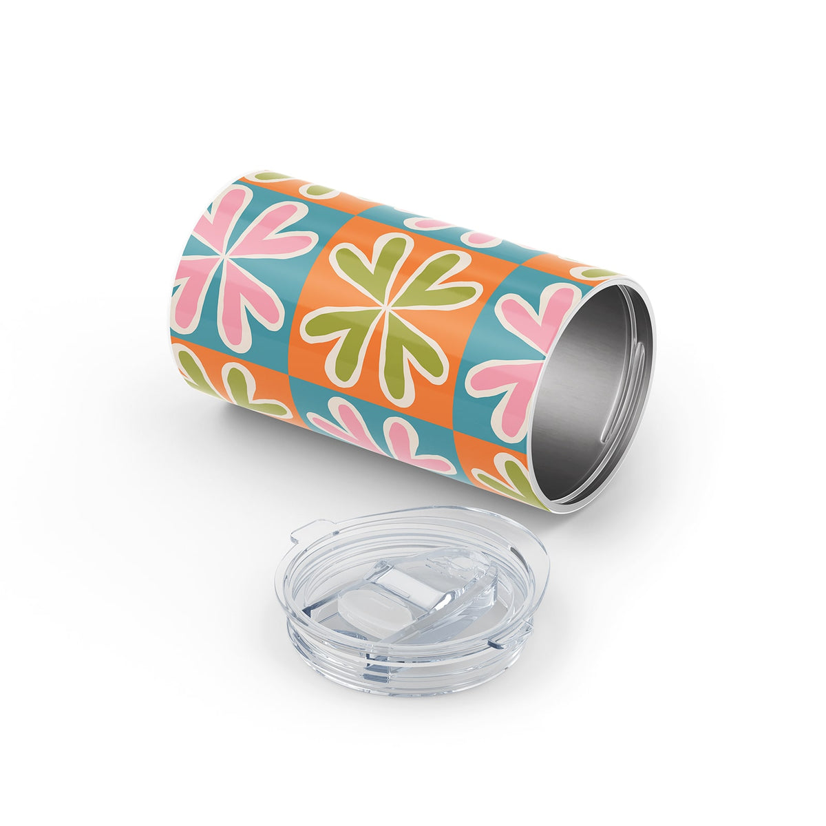 Multicolour Retro 340ml Reusable Cup By Hydronair