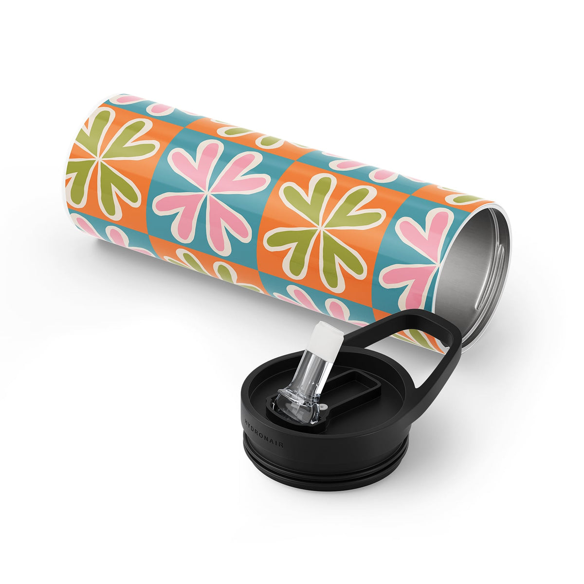 Multicolour Retro 560ml Bottle By Hydronair