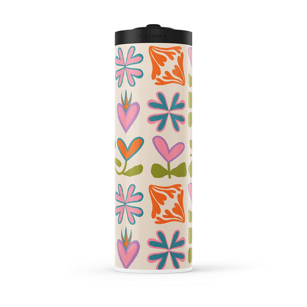 Multicolour Retro 560ml Water Bottle By Hydronair