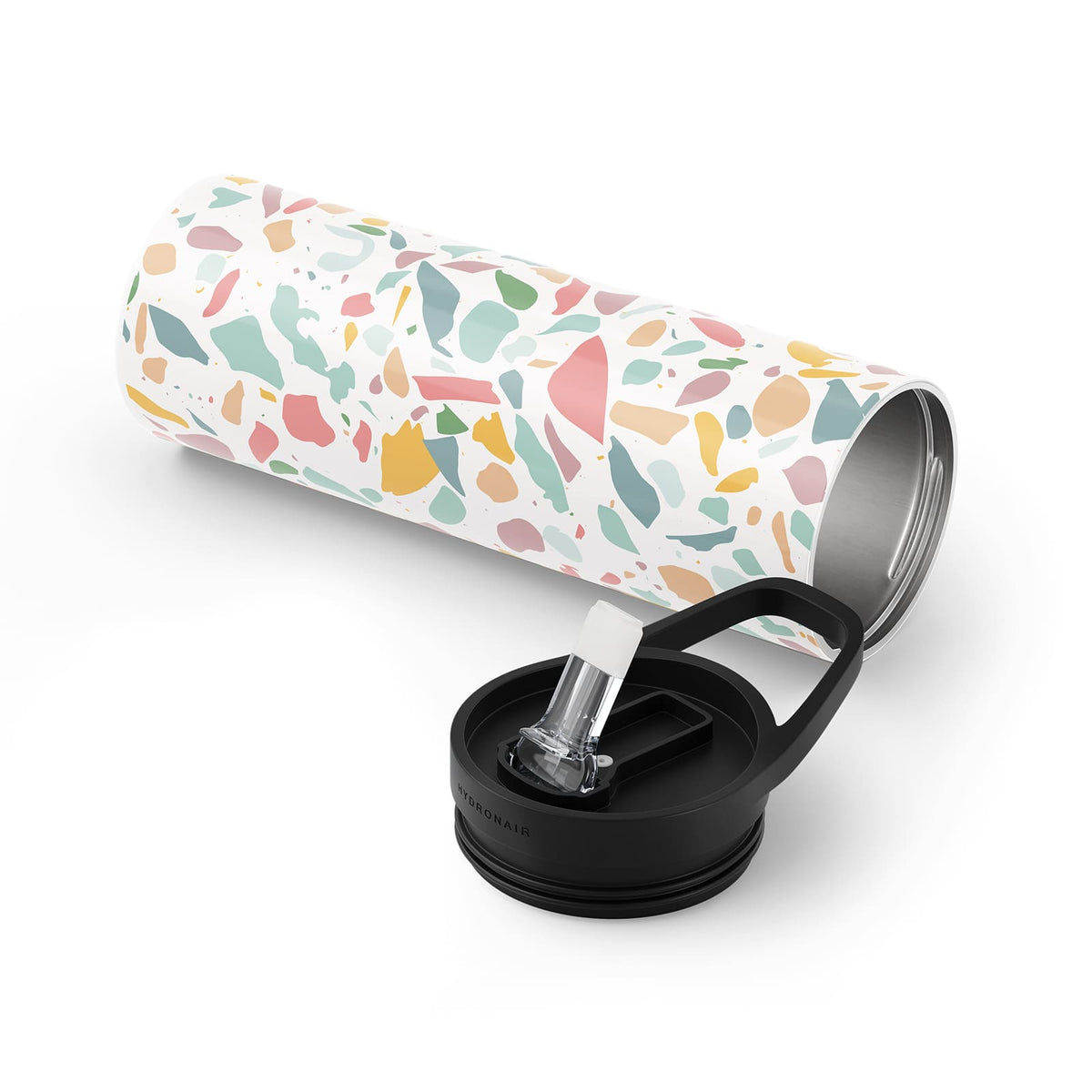 Multicolour Terrazzo 560ml Bottle By Hydronair