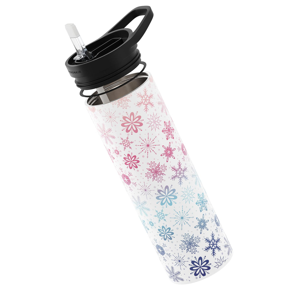 Multicolour Winter 560ml Reusable Bottle By Hydronair