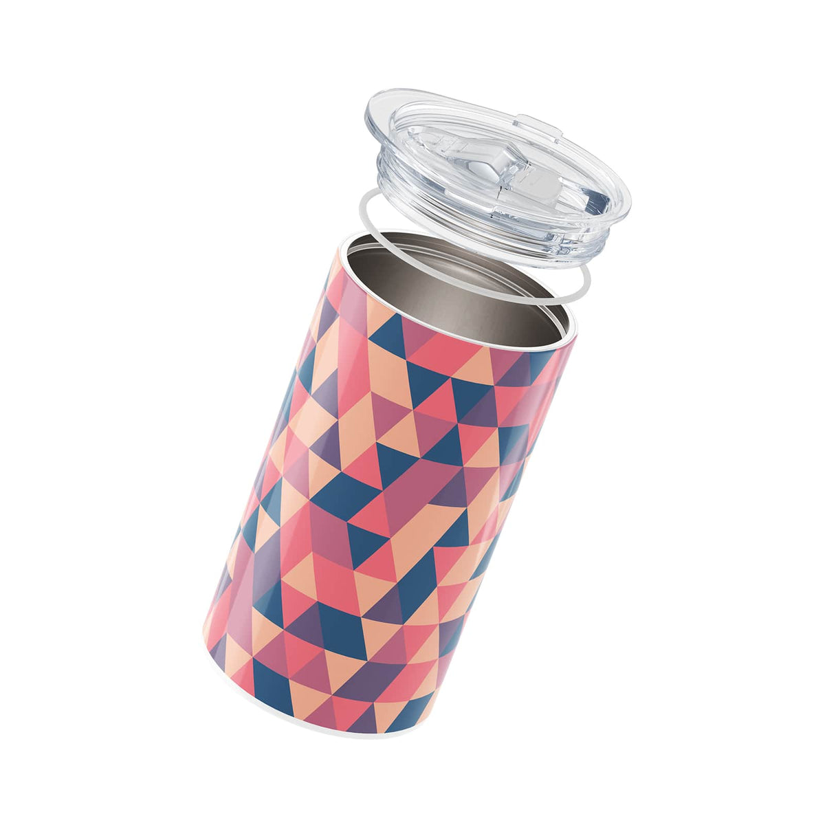 Navy Geometric 340ml Coffee Cup By Hydronair 