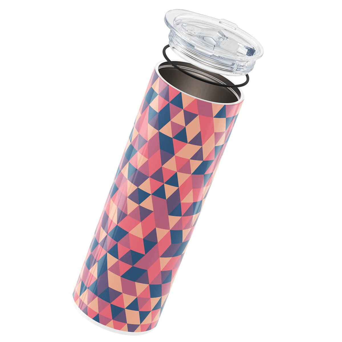 Navy Geometric 560ml Cup By Hydronair 
