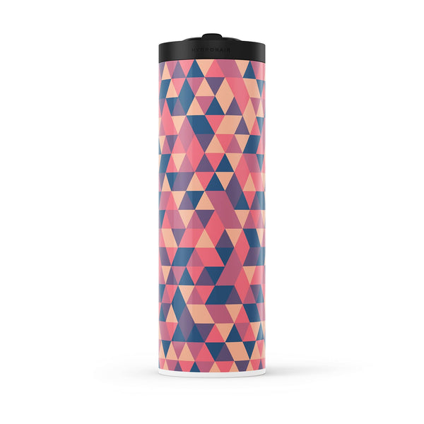 Navy Geometric 560ml Water Bottle By Hydronair