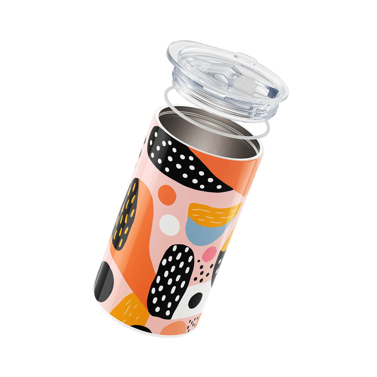 Orange Abstract 340ml Coffee Cup By Hydronair