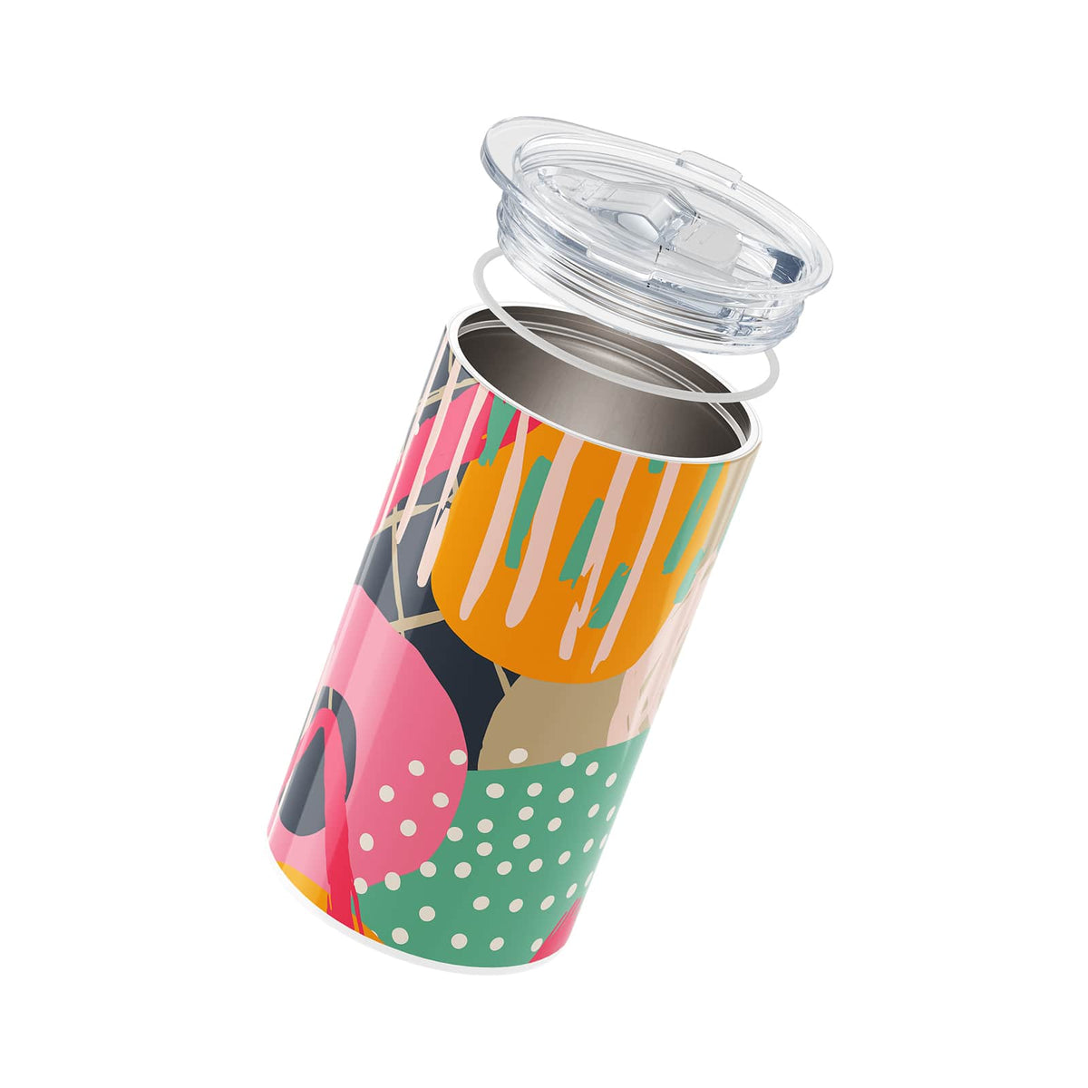 Orange Abstract 340ml Coffee Cup By Hydronair