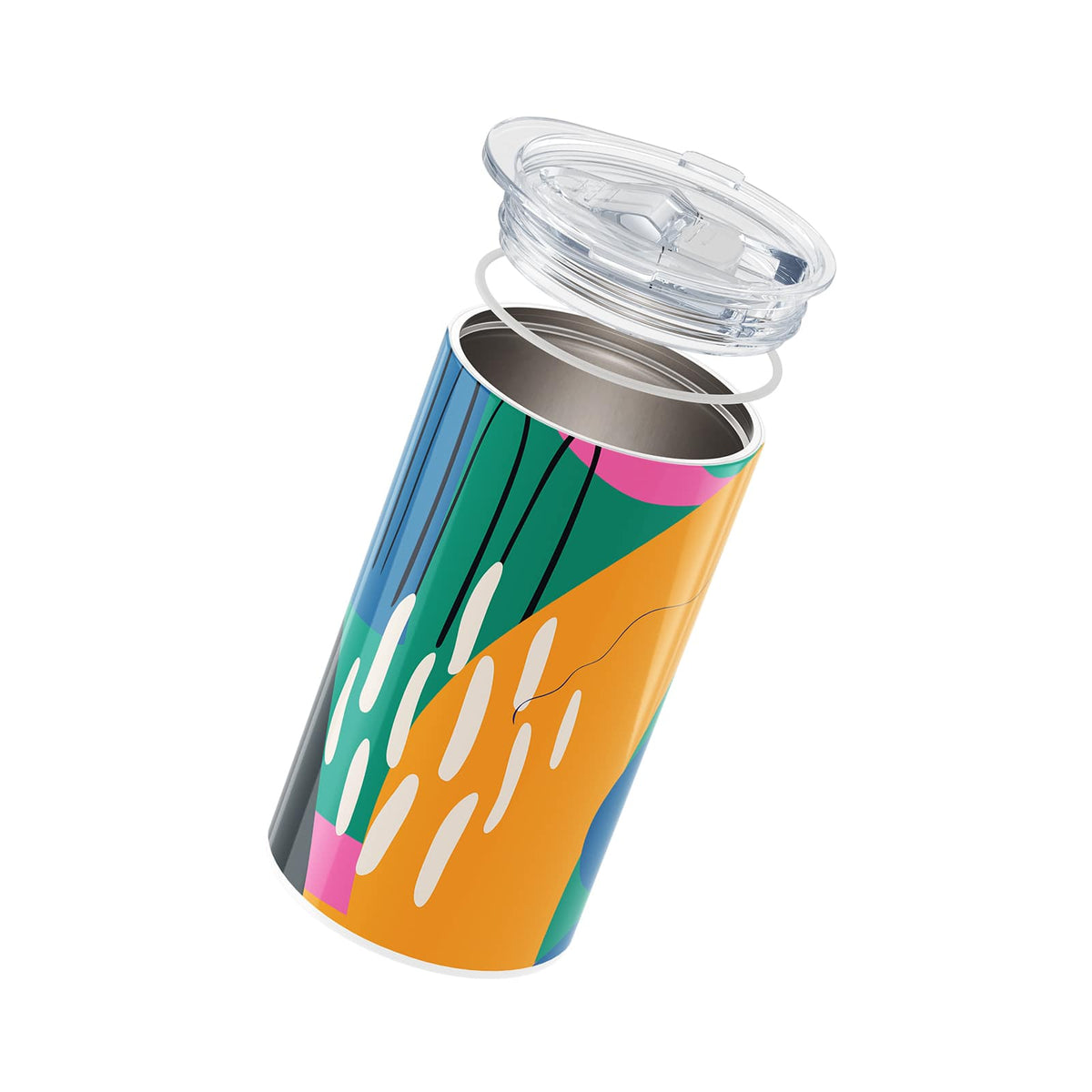 Orange Abstract 340ml Coffee Cup By Hydronair