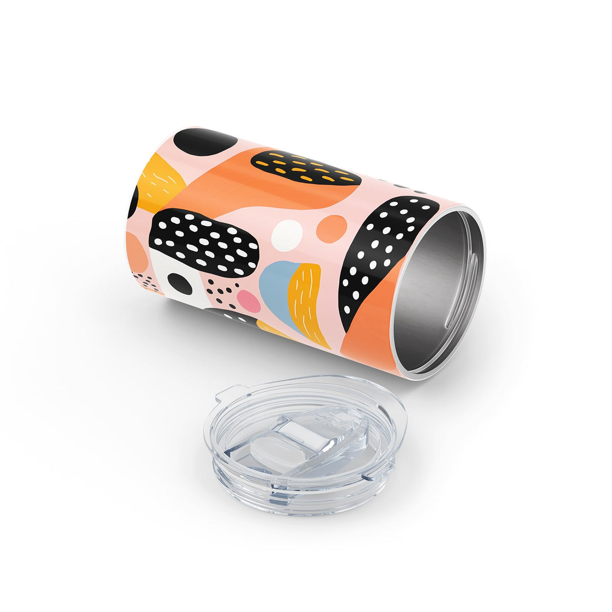 Orange Abstract 340ml Reusable Cup By Hydronair