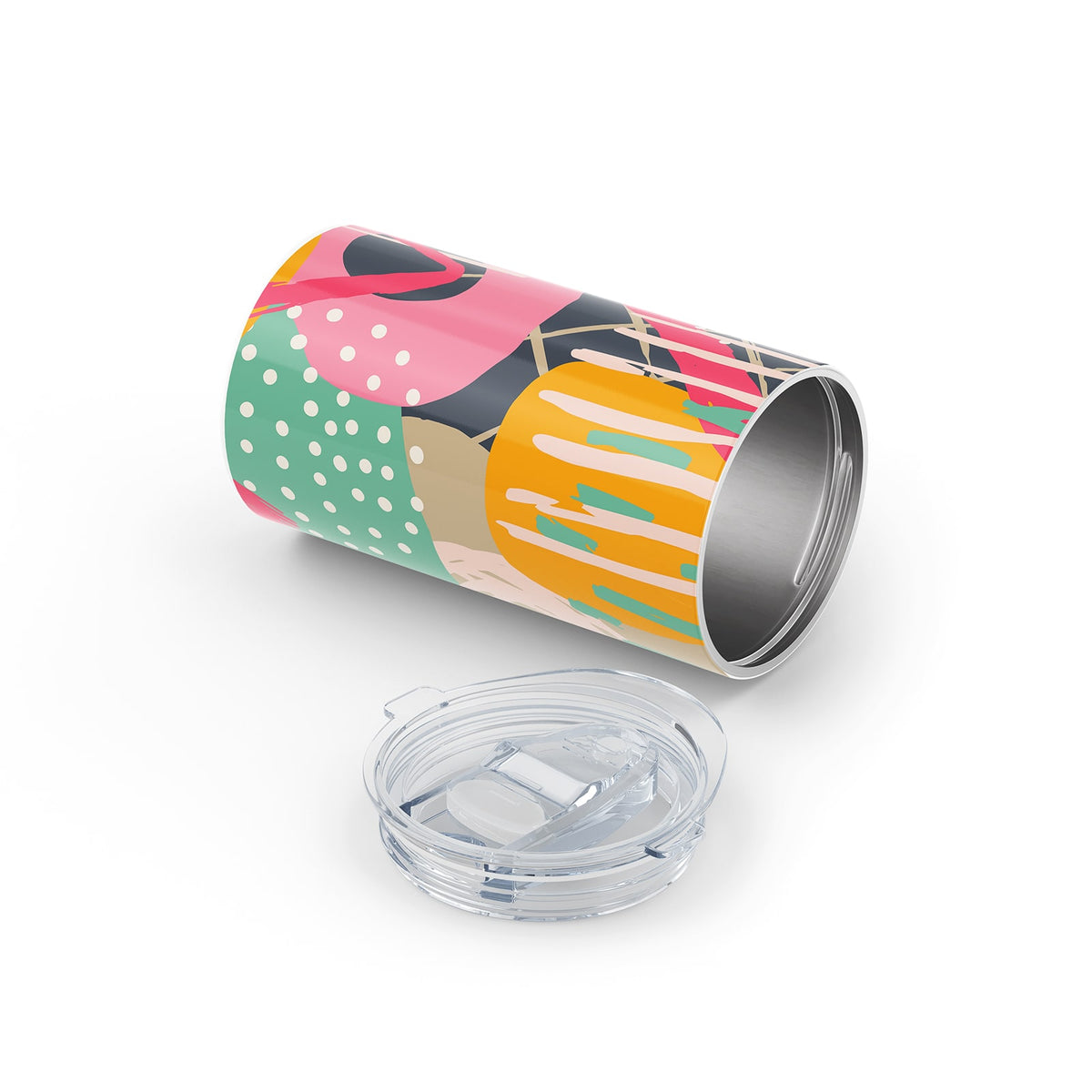Orange Abstract 340ml Reusable Cup By Hydronair