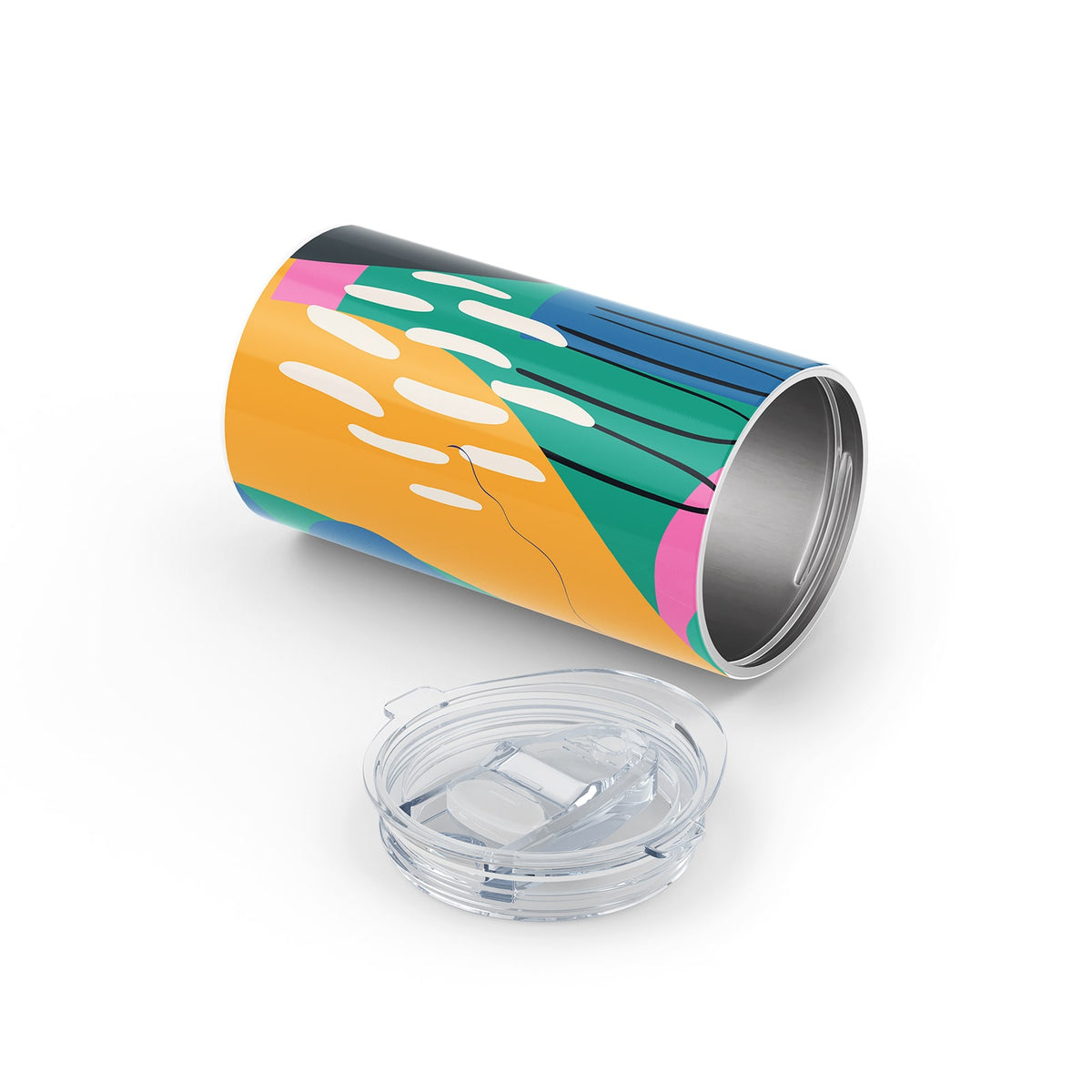 Orange Abstract 340ml Reusable Cup By Hydronair