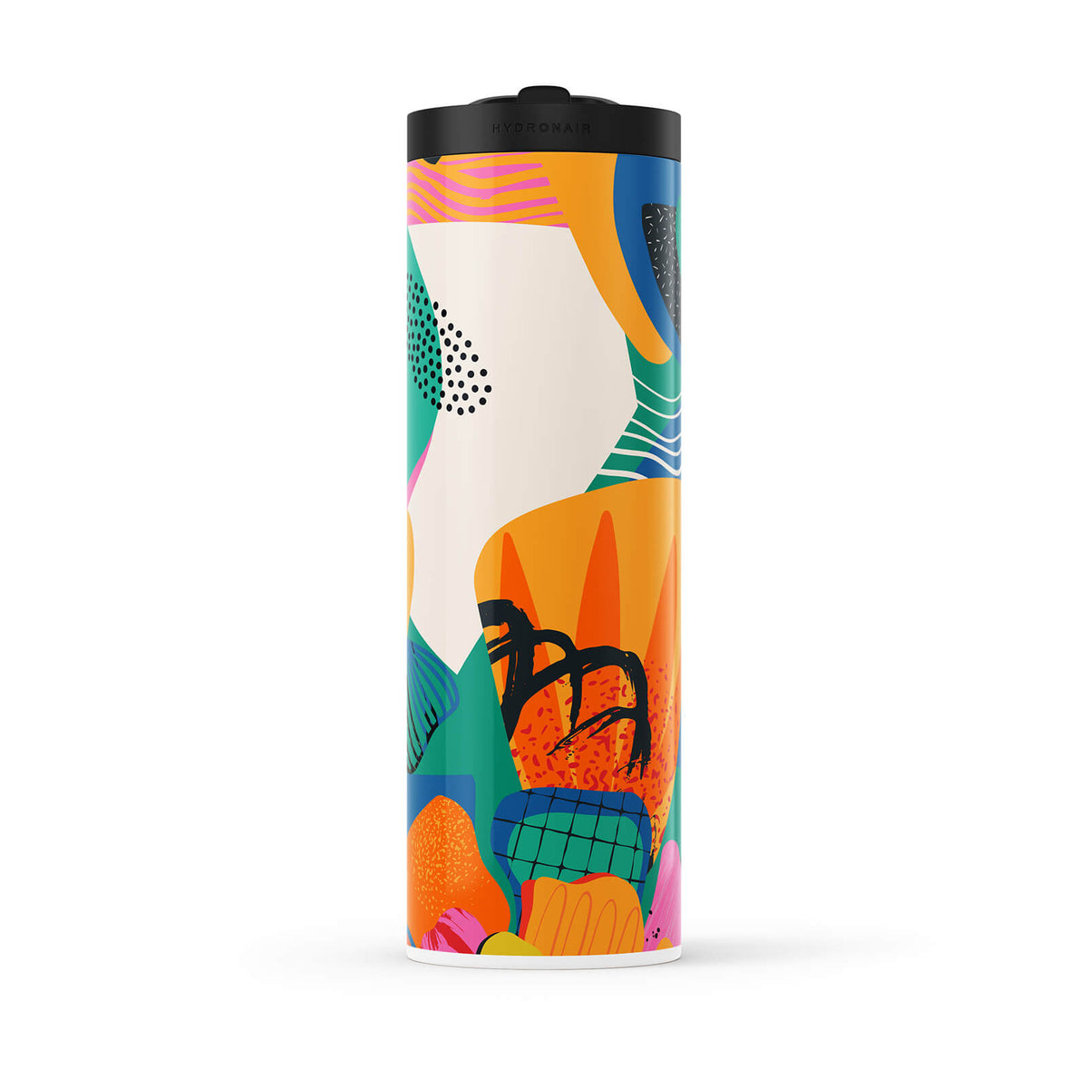 Orange Abstract 560ml Water Bottle By Hydronair