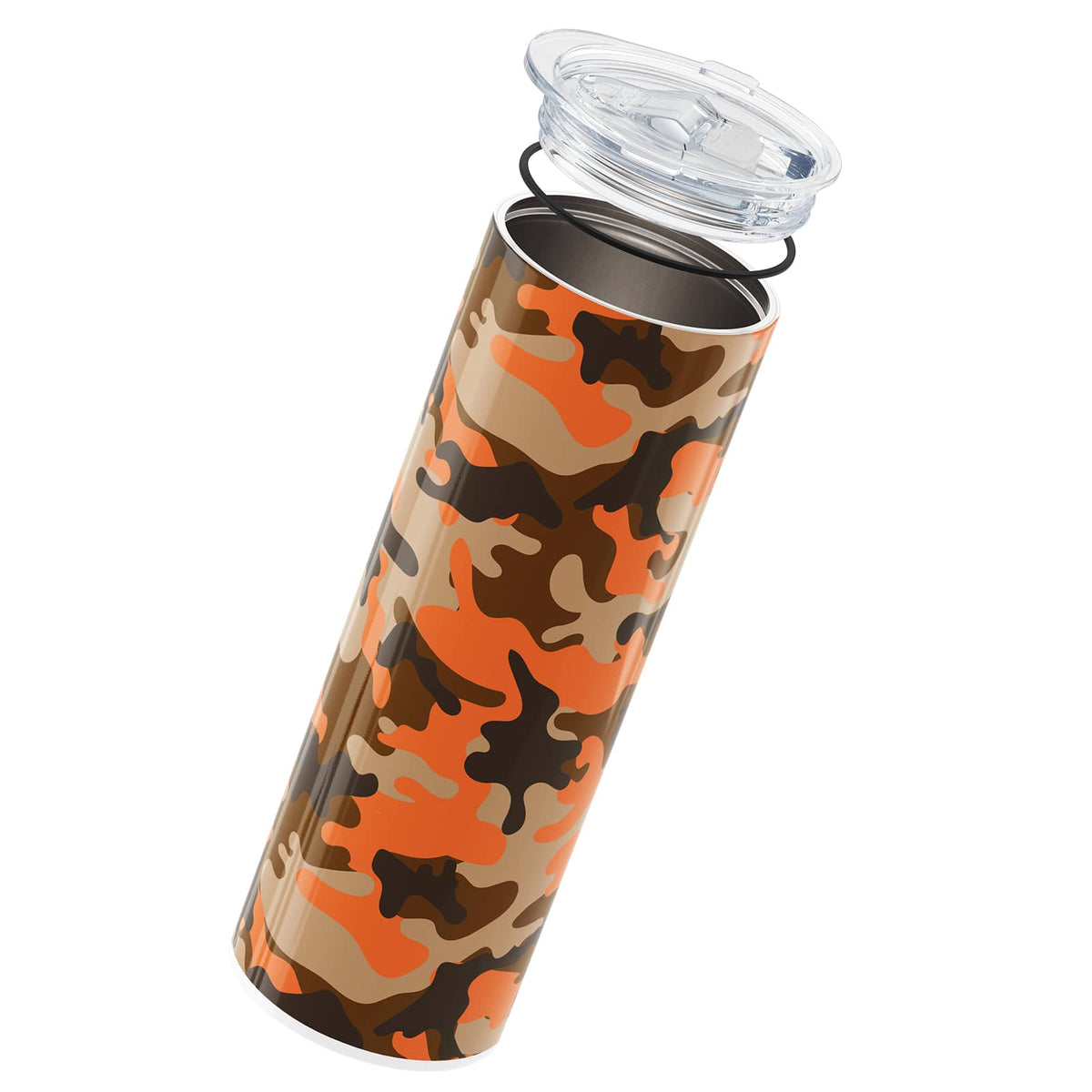 Orange Camo Insulated 20oz Cup