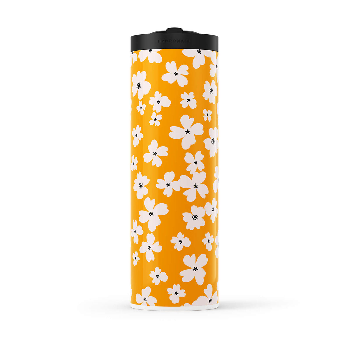 Orange Floral 20oz Tumbler