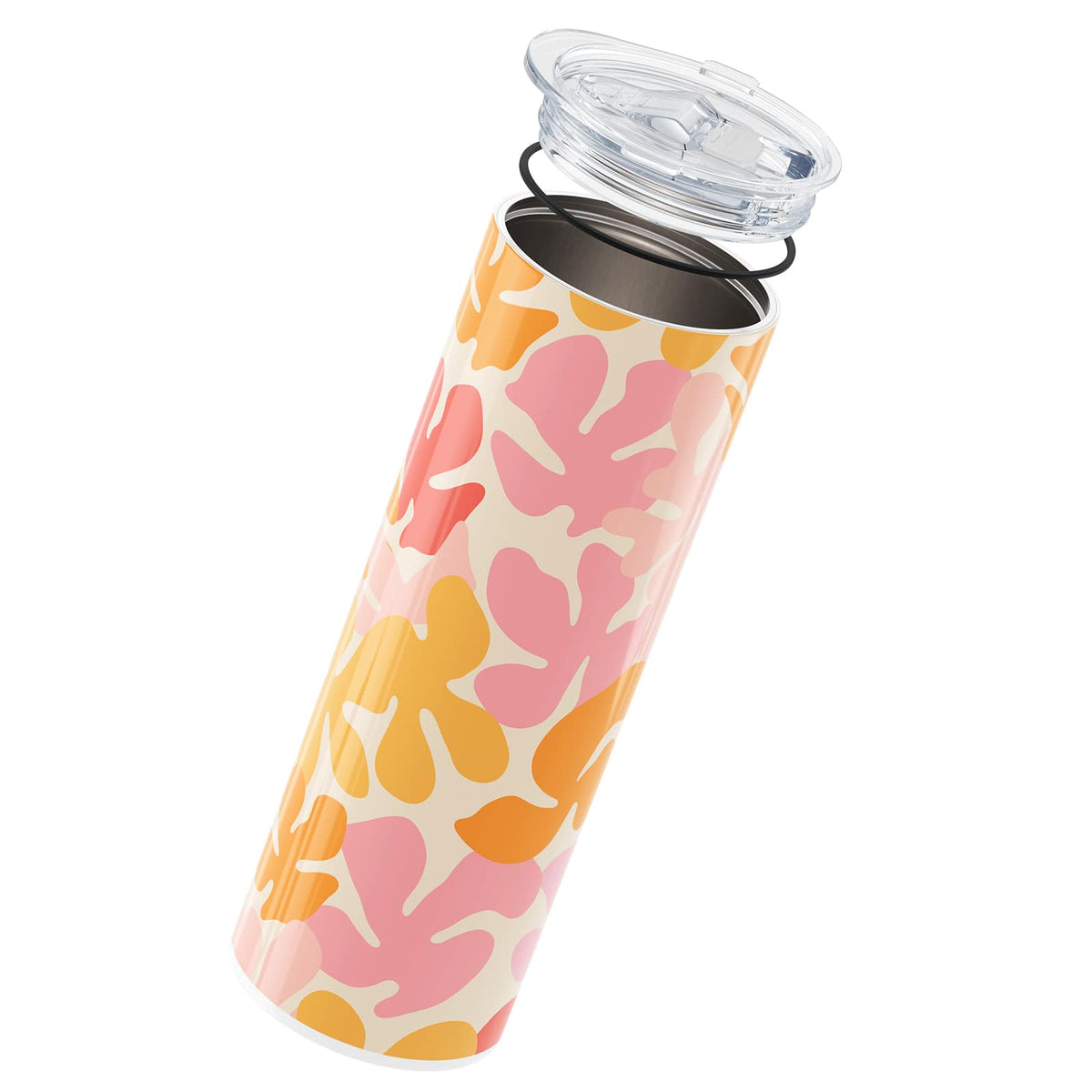 Orange Floral Spring 560ml Cup By Hydronair 