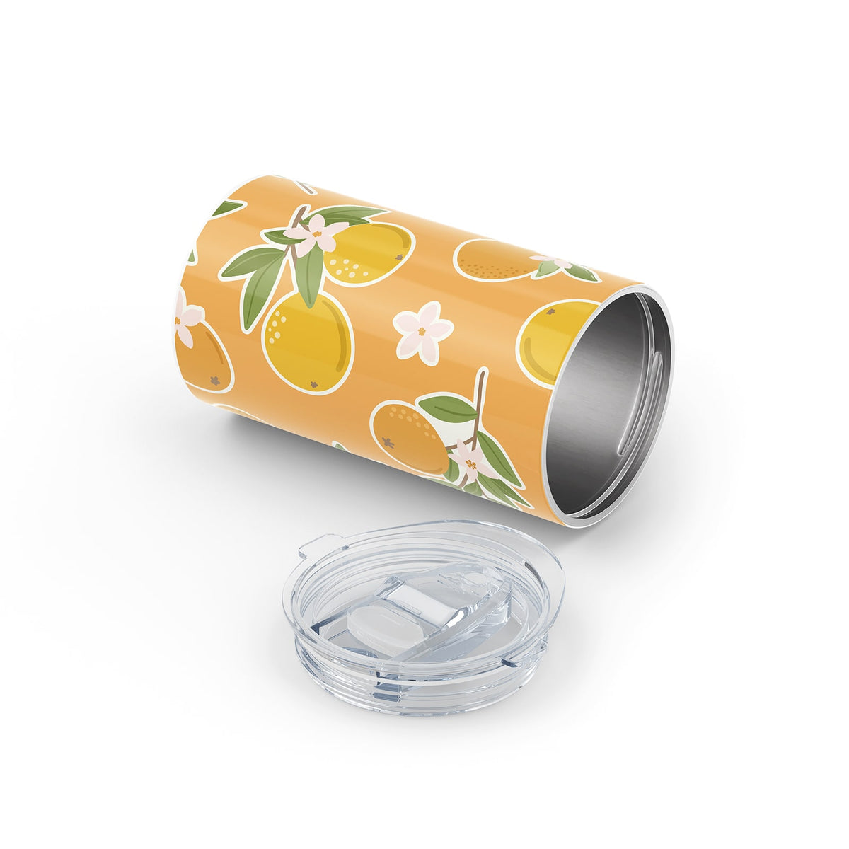 Orange Fruit Metal 12oz Tumbler
