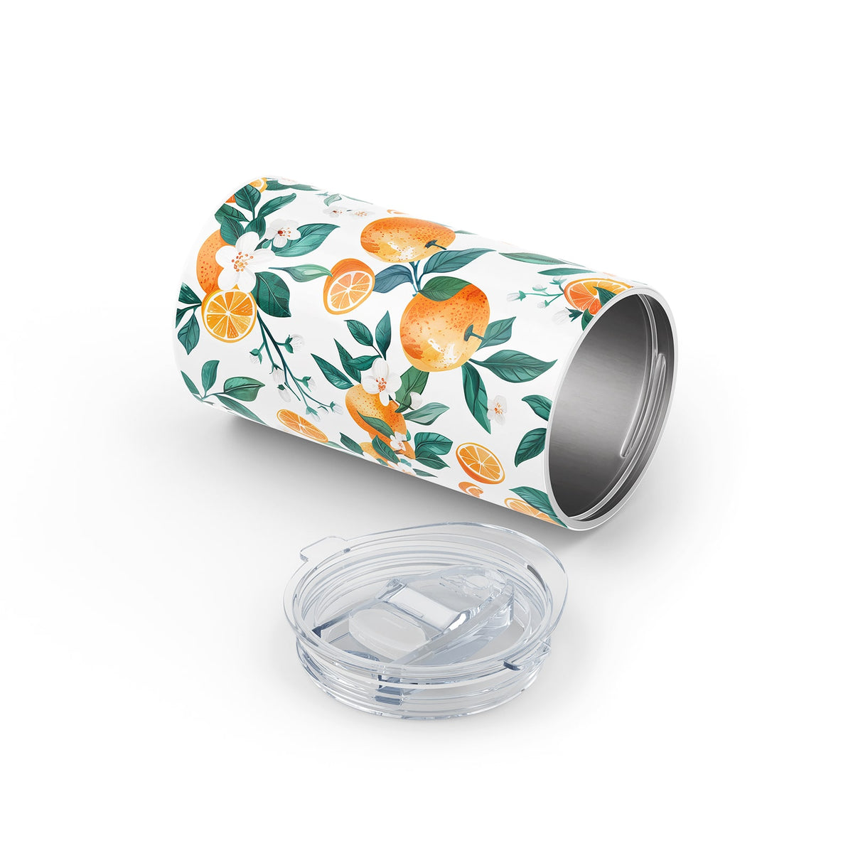 Orange Fruit Metal 12oz Tumbler
