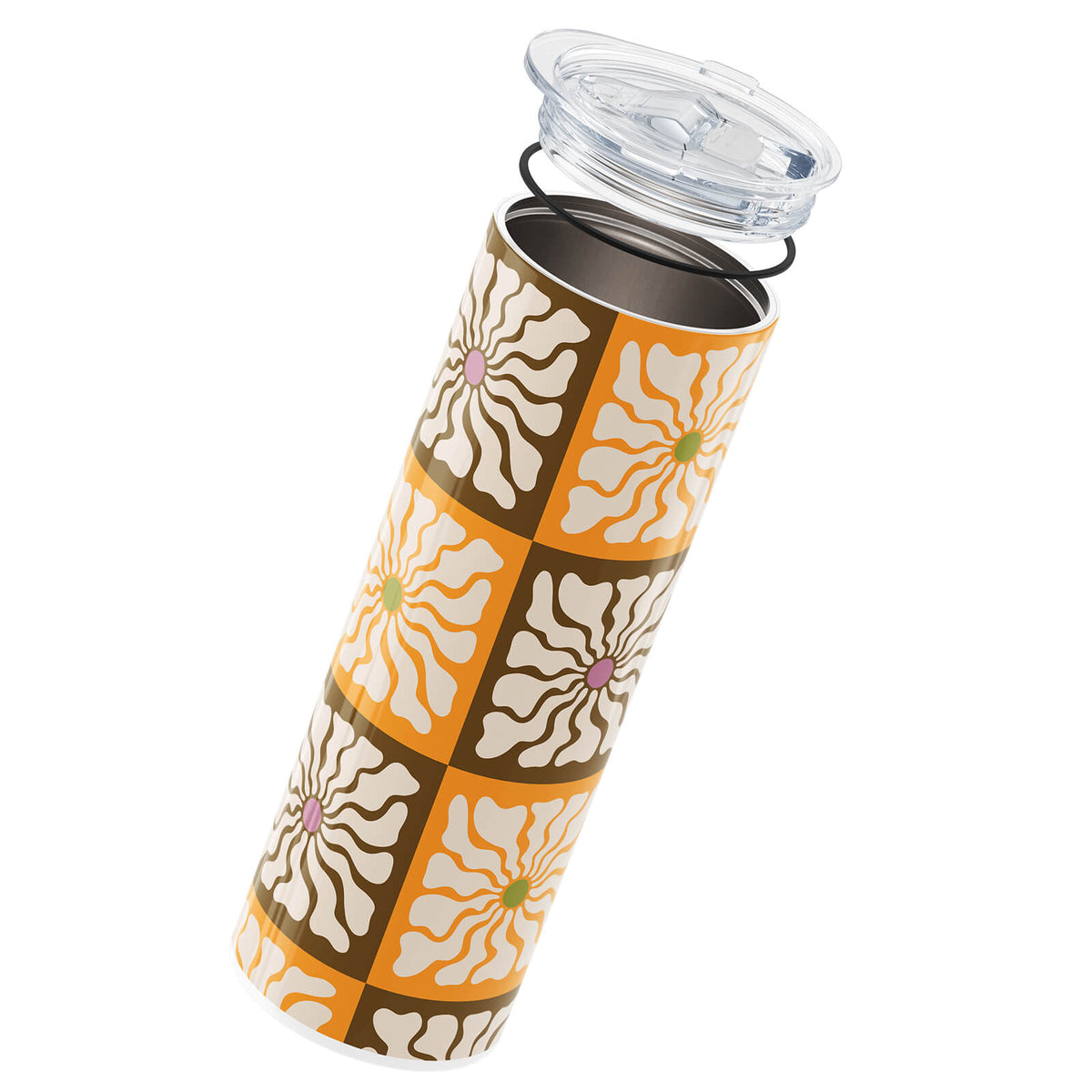 Orange Retro 560ml Cup By Hydronair