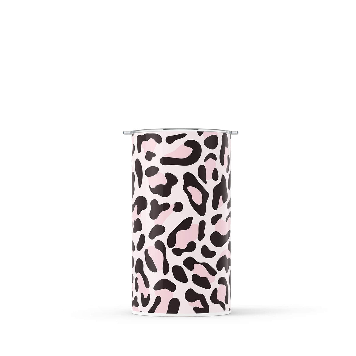 Pink Animal Print 340ml Reusable Coffee Cup By Hydronair