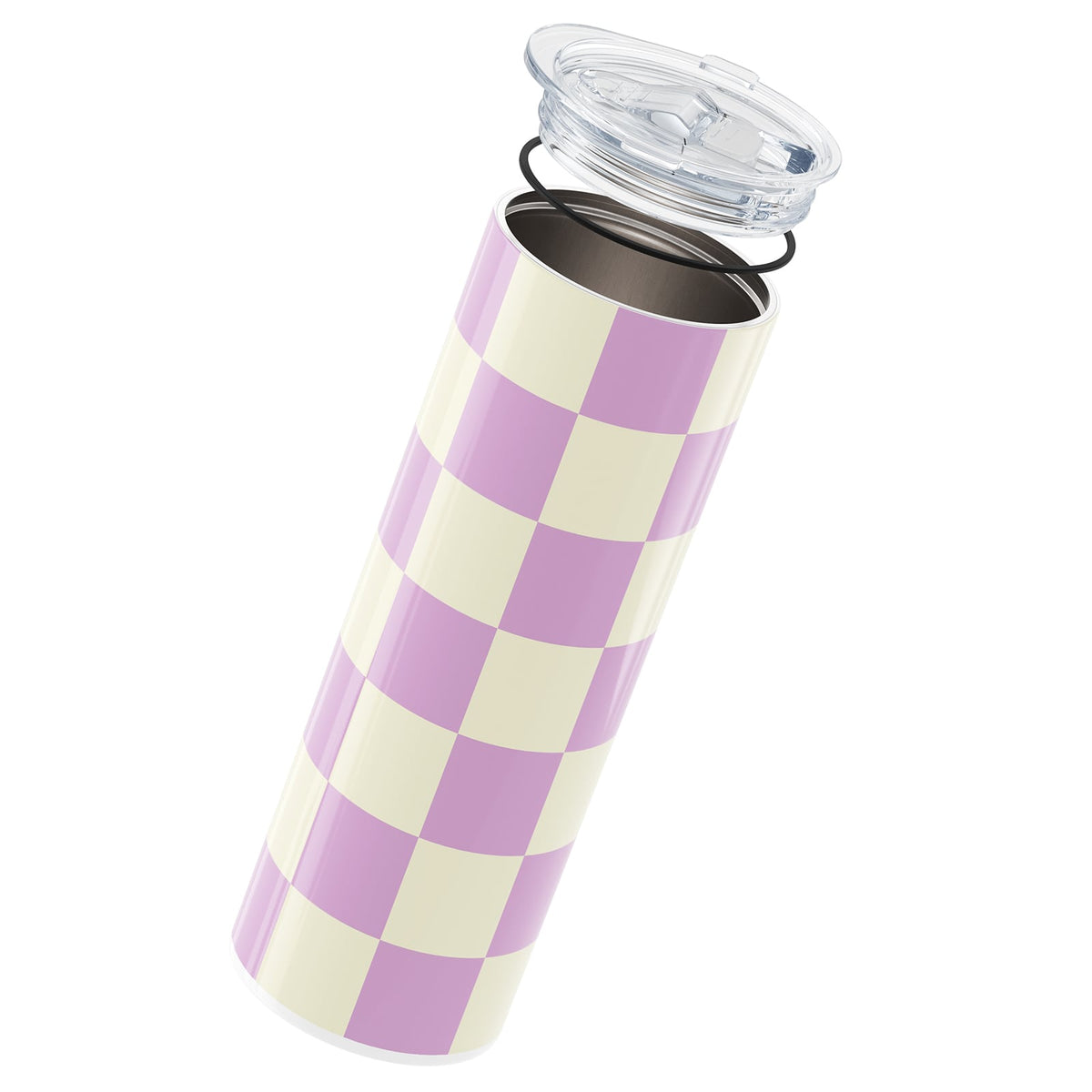 Pink Checkered 560ml Cup By Hydronair 