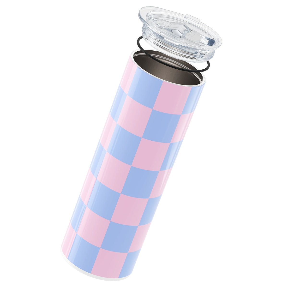 Pink Checkered 560ml Cup By Hydronair 