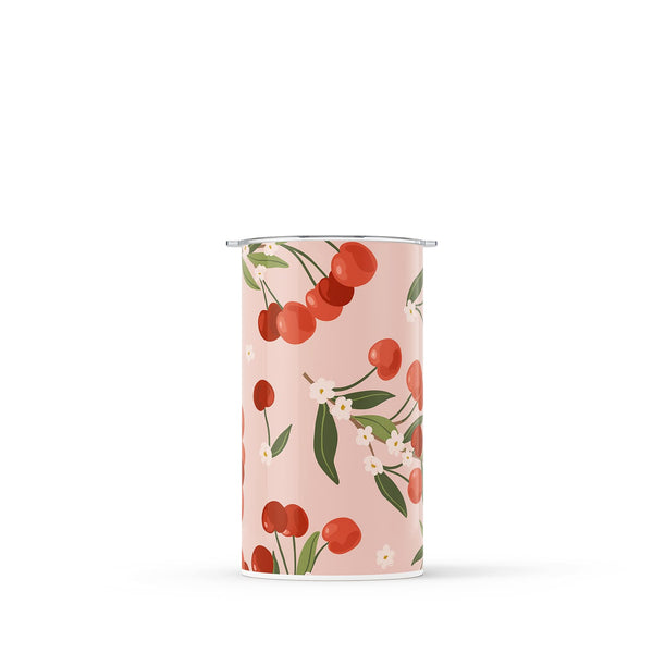 Pink Cherry Double Walled 12oz Cup