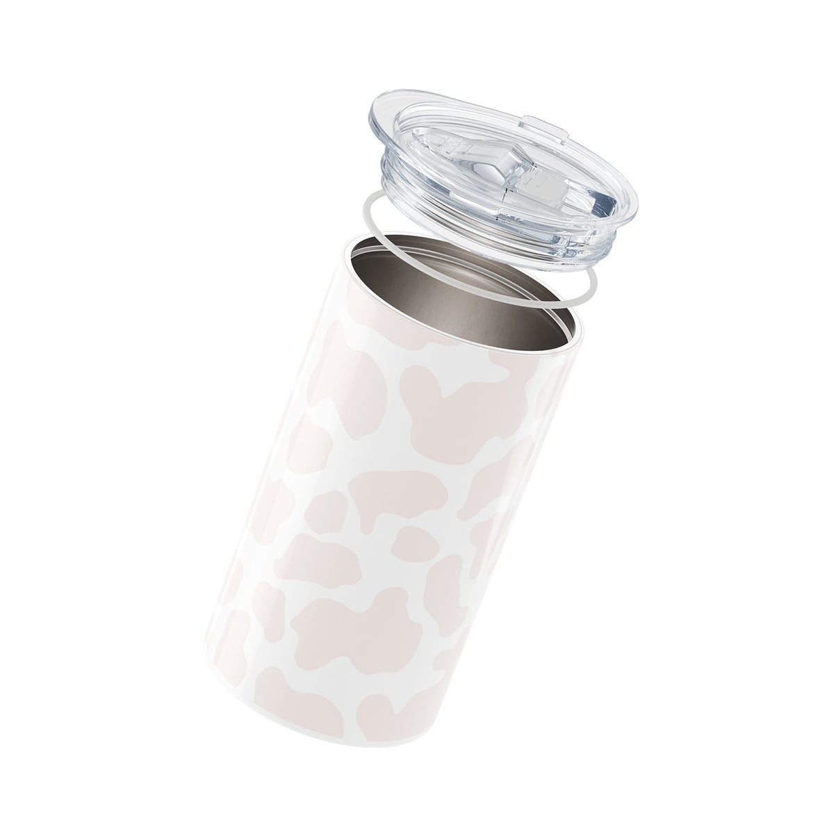 Pink Cow Print 340ml Coffee Cup By Hydronair