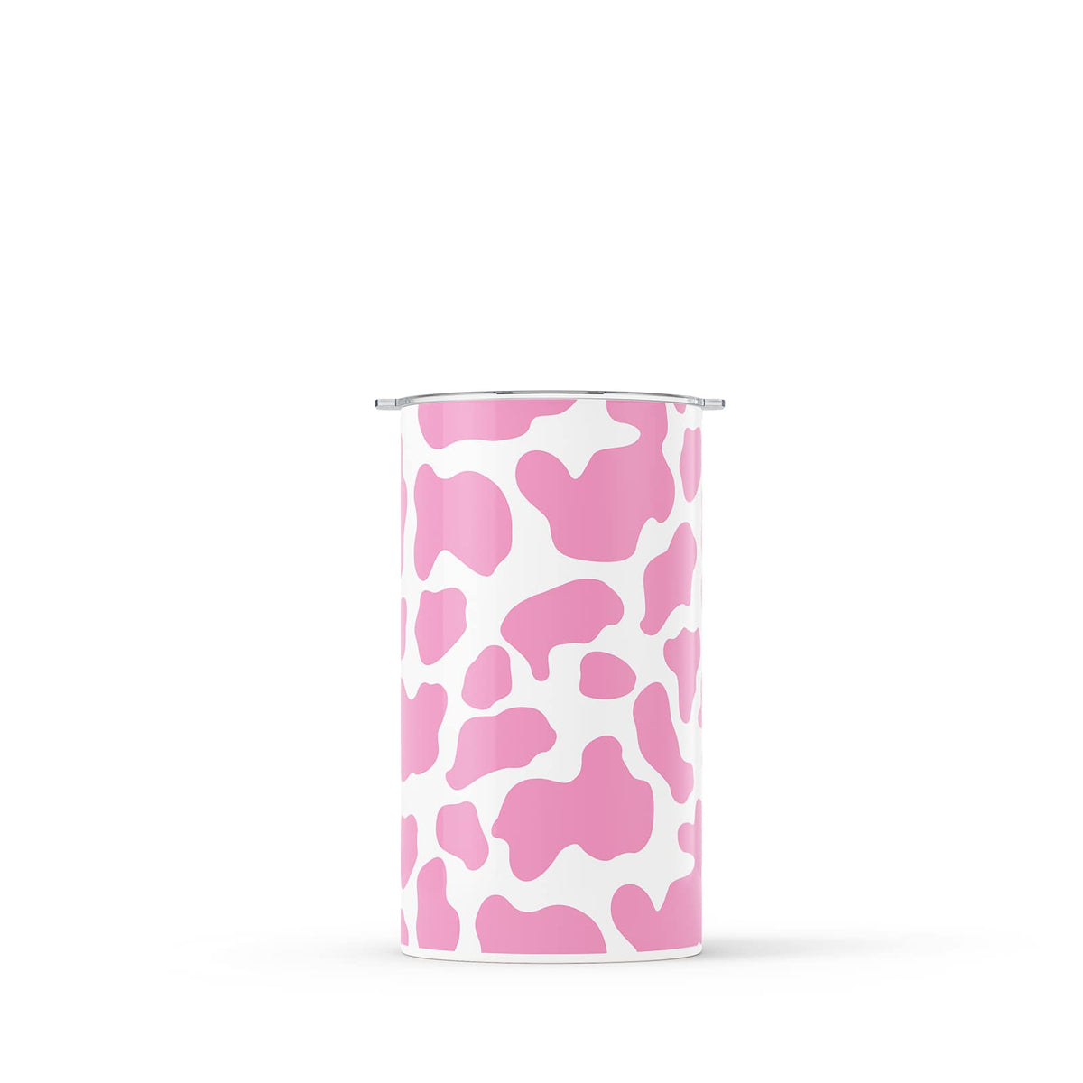 Pink Cow-Print Double Walled 12oz Cup